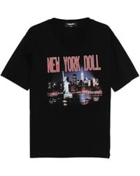 DSquared² - New York Doll T-Shirt - Lyst