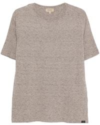 Woolrich - Cotton And Linen T-Shirt - Lyst