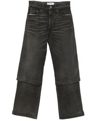 The Attico - Cotton Jeans - Lyst