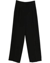Patrizia Pepe - High-Waisted Straight-Leg Trousers - Lyst