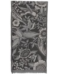Missoni - Floral-Jacquard Fringed Scarf - Lyst