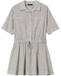 Twinset - Striped Short-Sleeve Dress - Lyst