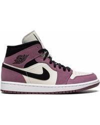 Nike - Air 1 Mid Se "Berry" Sneakers - Lyst
