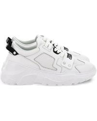 Versace Jeans Couture - Sneakers Con Inserti A Rete - Lyst