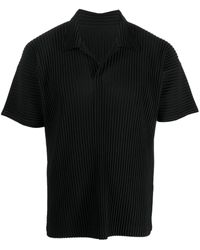 Homme Plissé Issey Miyake - Pleated Short-sleeve Shirt - Lyst