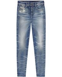 DIESEL - 1984 Slandy-high 09g14 Skinny Jeans - Lyst