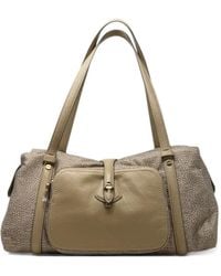 Borbonese - Borsa A Spalla Con Stampa - Lyst