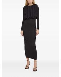 Day Birger et Mikkelsen - Long-Sleeved Gathered Maxi Dress - Lyst