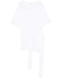 Limi Feu - Asymmetric Jersey T-Shirt - Lyst