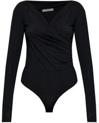 Max Mara - Cicladi Wrap-Style Bodysuit - Lyst