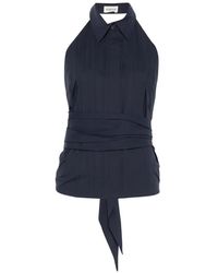 P.A.R.O.S.H. - Pleated Top - Lyst