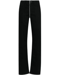 Mugler - Jeans Mit Geradem Bein - Lyst
