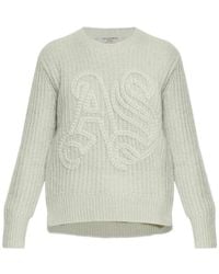 AllSaints - Chain Crew-Neck Sweater - Lyst