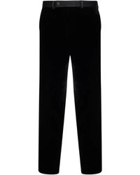 Fendi - Tailored Cotton Trousers - Lyst