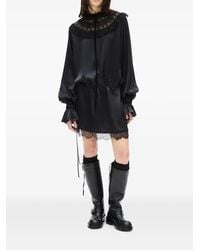 Ann Demeulemeester - Armida Ruffle-Collar Mini Dress - Lyst