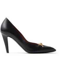 Versace - Clelia Nappa Pumps 90 Mm - Lyst