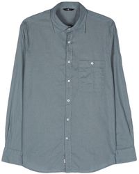 7 For All Mankind - Classic-collar Long-sleeve Shirt - Lyst