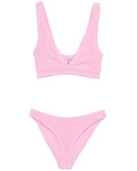 Hunza G - V-Neck Bikini - Lyst