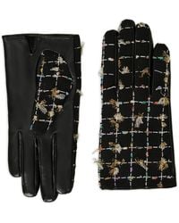 Twinset - Guantes a cuadros - Lyst