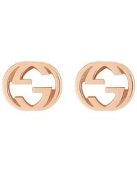 Gucci - Interlocking Ohrringe - Lyst