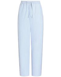 Dolce & Gabbana - Haut En Popeline À Rayures - Lyst