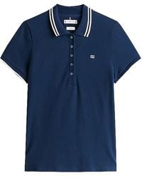 Tommy Hilfiger - Logo Polo Top - Lyst