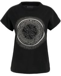 Guess - Slim-Fit 4G Logo T-Shirt - Lyst