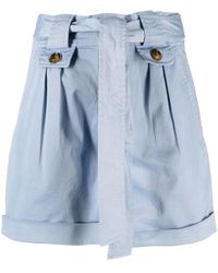 Woolrich - Stretch Cotton Twill Shorts - Lyst