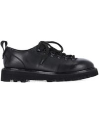 Premiata - Leather Lace-Up Derby Shoes - Lyst