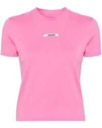 Jacquemus - Le T-shirt Gros Grain Tシャツ - Lyst