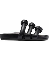 Rick Owens - Granola Knot-Detail Slides - Lyst