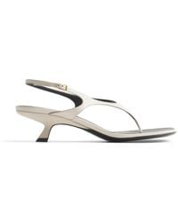 Mugler - Thong-Strap Slingback Sandals - Lyst