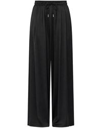 Danamé - Drawstring-Waist Palazzo Pants - Lyst