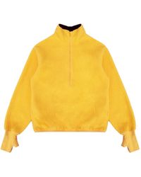 Entire studios - Jersey De Tejido Polar Con Media Cremallera - Lyst