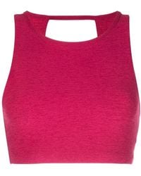 Beyond Yoga - Open-Back Racerback Bra - Lyst