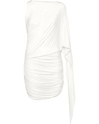 Alex Perry - Robe Courte À Manches Drapées - Lyst