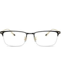 COACH - Brille Mit Eckigem Gestell - Lyst