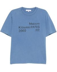 Maison Kitsuné - 2002 Faded T-Shirt - Lyst