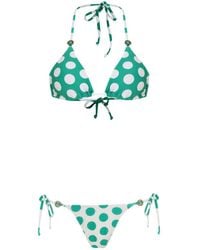 Amir Slama - X Jade Jade Polka-Dot Bikini - Lyst