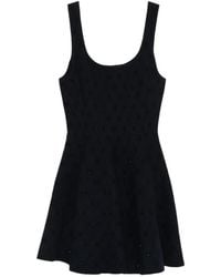 Maje - Short Lurex Tweed Dress - Lyst