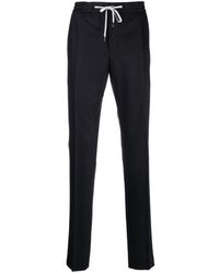 PT Torino - Elasticated-waist Tapered Trousers - Lyst