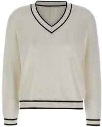 Kangra - V-Neck Sweater - Lyst