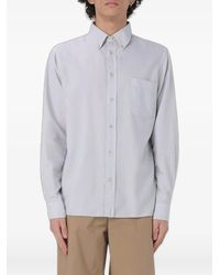 Eleventy - Button-Down Chest-Pocket Shirt - Lyst