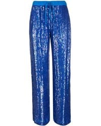 P.A.R.O.S.H. - Sequin-embellished Track Pants - Lyst