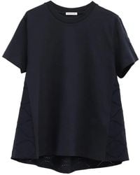 Moncler - Eyelet T-Shirt - Lyst