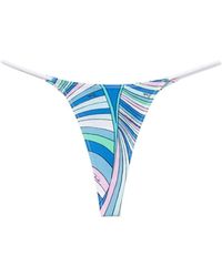 Emilio Pucci - Iride-print Bikini Bottoms - Lyst