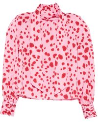 ROWEN ROSE - Top con lazo en el cuello - Lyst