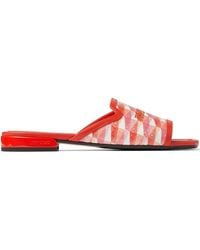 Jimmy Choo - Nako Flat Sandals - Lyst