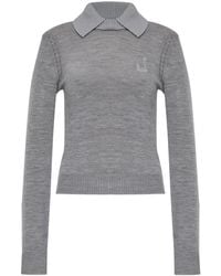 Jacquemus - Trui Met Geborduurd Logo - Lyst