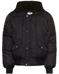 MM6 by Maison Margiela - Hooded Bomber Jacket - Lyst